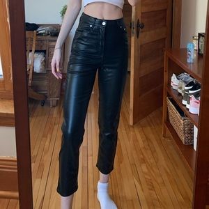 Black Leather Pants!